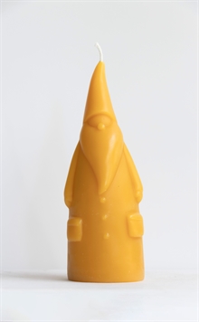 Dipam, bivokslys<br />Julemand 6,5 x 19 cm, 4 lys
